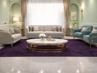Luxury Contemporary Living Room Sofa Set with Accent Chairs